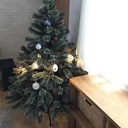 リビング/studioclipのツリー/クリスマスツリー150cm/ナチュラル/カフェ風...などのインテリア実例 - 2016-12-19 15:55:12