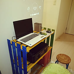 棚/IKEA/すのこ棚/すのこ/DIY...などのインテリア実例 - 2018-05-18 23:17:29