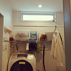 洗濯機まわりの収納のインテリア実例 - 2021-12-05 11:56:28