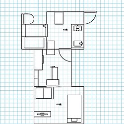 部屋全体/間取り図のインテリア実例 - 2014-11-14 22:54:16