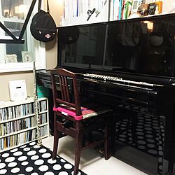 パンデイロ/フルート/ピアノ/楽器/IKEAのインテリア実例 - 2015-11-04 19:44:54