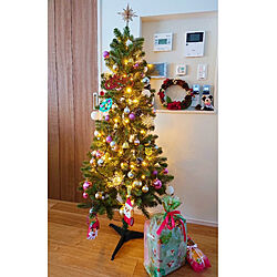リビング/クリスマスツリー/クリスマスツリー150cm/クリスマス2020/サンタさん...などのインテリア実例 - 2020-12-27 20:57:36