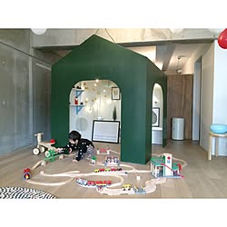 部屋全体/kids room/キッズスペース/北欧/北欧インテリア...などのインテリア実例 - 2016-04-22 12:51:14