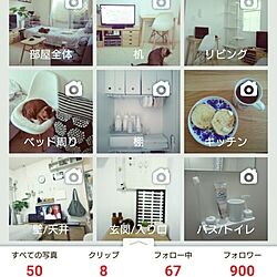 部屋全体/ワンルーム 狭い/無印良品/フォロワー900人ありがとう！/シンプル...などのインテリア実例 - 2016-03-13 14:08:39