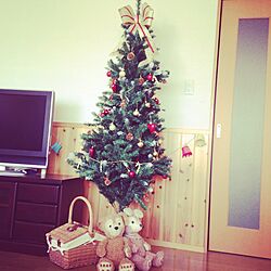 部屋全体/クリスマスツリー180cmのインテリア実例 - 2014-11-23 16:04:30