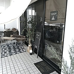 玄関/入り口/カフェ風インテリアを目指して/RC山口♡/フォロワーさんに感謝♥/EDGE-CAFE...などのインテリア実例 - 2018-03-26 05:55:07