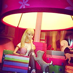 ベッド周り/barbie/雑貨/照明のインテリア実例 - 2013-01-21 01:11:10