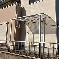 テラス屋根/中古住宅/これからじっくりと。/わたしらしく＊/小さいけど庭もステキにしたいな...などのインテリア実例 - 2021-03-11 19:43:45