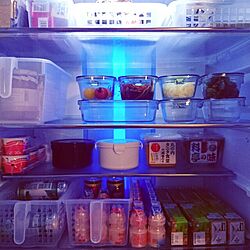 買ってよかったモノ/冷蔵庫の中/iwakiのガラス容器のインテリア実例 - 2016-02-26 21:55:37