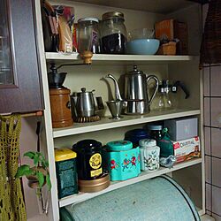 キッチン/コーヒータイム/お茶の時間/カップボードのインテリア実例 - 2016-05-20 21:54:40