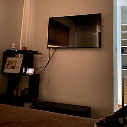 DIY/ベッド周り/壁掛けテレビDIY/壁掛けテレビのインテリア実例 - 2020-10-14 12:28:10