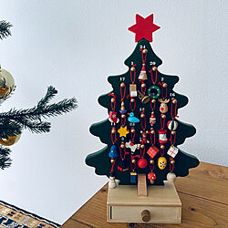 クリスマスツリー/アドベントカレンダー/クリスマス準備/クリスマス/机のインテリア実例 - 2021-12-01 11:45:56