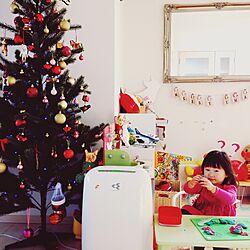 リビング/IKEA/クリスマスツリーのインテリア実例 - 2015-12-19 23:48:17