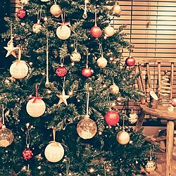 リビング/クリスマスツリー150cm/男前/ヴィンテージ/レトロ...などのインテリア実例 - 2017-02-21 20:04:07