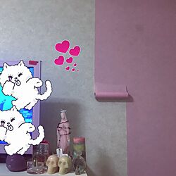 壁/天井/フェアリー/ファンシー/ゆめかわいい/ピンクの壁...などのインテリア実例 - 2016-12-03 23:25:02