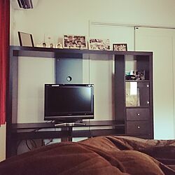 ベッド周り/テレビ台/写真たて/IKEAのインテリア実例 - 2017-03-05 07:26:17