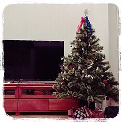 リビング/スタジオクリップ/スタジオクリップのツリー/クリスマスツリーのインテリア実例 - 2016-12-15 00:20:53