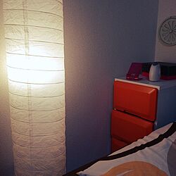 ベッド周り/IKEA/照明/シンプル/激安...などのインテリア実例 - 2014-11-03 23:47:24