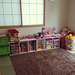 机/kidsroom/おもちゃ収納/和室のインテリア実例 - 2015-09-15 21:34:12