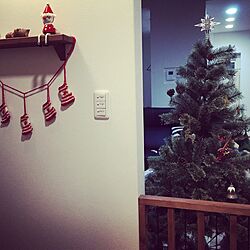 玄関/入り口/クリスマス/クリスマスツリーのインテリア実例 - 2014-11-21 22:52:33