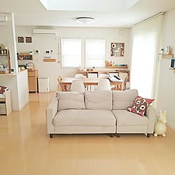 部屋全体/無印良品/ロディ/マリメッコファブリックパネル/北欧インテリア...などのインテリア実例 - 2016-10-02 19:08:56