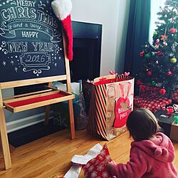 IKEA/黒板/クリスマス/部屋全体のインテリア実例 - 2016-01-02 07:39:00