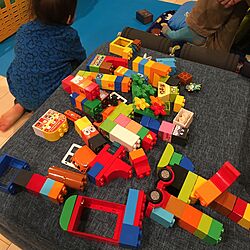 リビング/2歳10ヶ月/LEGO/北欧/北欧好き...などのインテリア実例 - 2016-02-06 21:06:46