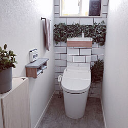 トイレのインテリア/おしゃれな家にしたい/こどもと暮らす/IKEA/壁紙リメイク...などのインテリア実例 - 2022-02-16 12:38:49