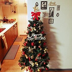 リビング/クリスマス/ニトリ/150cm/クリスマスツリーのインテリア実例 - 2015-11-30 16:18:50