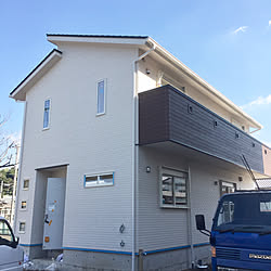 部屋全体/建設中/サーモスの家/新築一戸建て/吹き抜けのある家...などのインテリア実例 - 2017-11-04 17:17:11