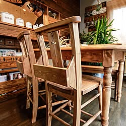 部屋全体/関家具/cafe風/DIYだいすき/観葉植物...などのインテリア実例 - 2017-06-15 18:02:50