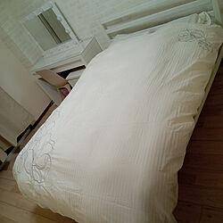 ６畳寝室/IKEA/ベッド周りのインテリア実例 - 2022-04-07 22:00:47