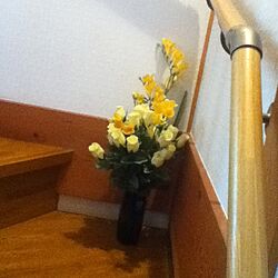階段/造花のインテリア実例 - 2012-08-04 17:36:44