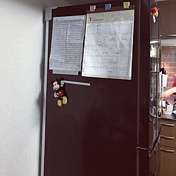 キッチン/冷蔵庫/冷蔵庫のマグネットのインテリア実例 - 2019-01-29 18:15:33