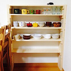 キッチン/DIY/手作り/食器/食器棚ＤＩＹのインテリア実例 - 2015-04-19 21:28:06