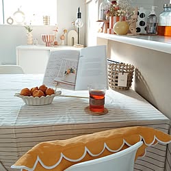 机/お気に入りの器/ありがとうございます♡/H&M HOME/テーブルクロス...などのインテリア実例 - 2023-05-27 22:44:38