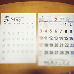 机/カレンダーのインテリア実例 - 2015-05-26 23:28:16