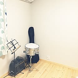 部屋全体/プロジェクターで映画を見るのが夢♡/遊び部屋/楽器のある部屋/防音室...などのインテリア実例 - 2017-03-10 17:56:58