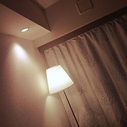 部屋全体/IKEA/照明/フランフラン/カーテンのインテリア実例 - 2014-03-26 21:28:48