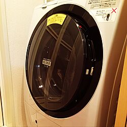 バス/トイレ/ふわふわ/HITACHIドラム式洗濯機/洗濯機のインテリア実例 - 2016-08-09 22:00:12