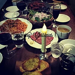 Christmas/Dinnerのインテリア実例 - 2014-12-25 11:14:10