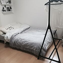 ベッド周り/いつもいる場所/北欧/IKEA/ニトリ...などのインテリア実例 - 2016-05-08 13:56:00