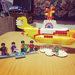 アート/机/yellow submarine/the beatles/LEGOのインテリア実例 - 2017-01-13 11:20:55