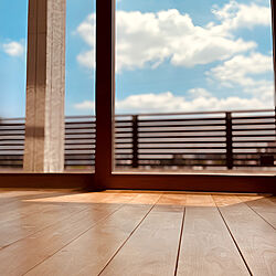 木製家具/景色の見える窓/ウッドデッキ/リビングのインテリア実例 - 2023-07-11 11:10:44