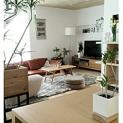 部屋全体/グリーンのある暮らし/naturalgreen/natural/シンプルインテリア...などのインテリア実例 - 2017-04-08 08:23:42