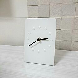 時計/IKEA/ホワイト/シンプルライフ/白...などのインテリア実例 - 2017-01-20 14:26:13