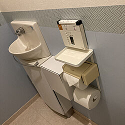 トイレのゴミ箱/トイレットペーパーホルダー/RoomClipショッピング/ウェルカムクーポン/バス/トイレのインテリア実例 - 2022-01-30 19:54:17