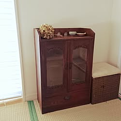 部屋全体/古道具/古道具屋さんで購入/いい味出してます(*´艸`*)/和室の一角...などのインテリア実例 - 2016-06-06 15:35:28