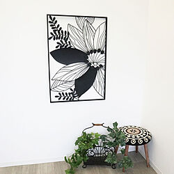 植物/花/絵/壁飾り/ウォールアート...などのインテリア実例 - 2021-07-08 08:00:16