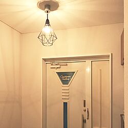 玄関/入り口/照明のインテリア実例 - 2017-03-09 18:03:02